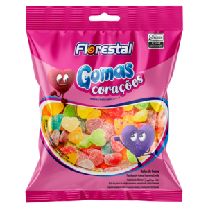 Florestal Goams Jelly Candy - Heart - 150gx36