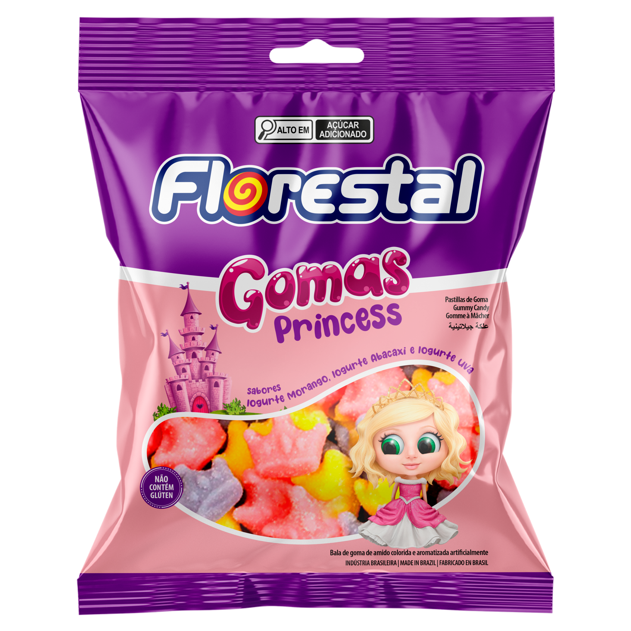 Florestal Gomas Jelly Candy - Princess - 150gx36