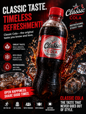 Classic Cola 355ml Classic Cola 355ml X 24 Units