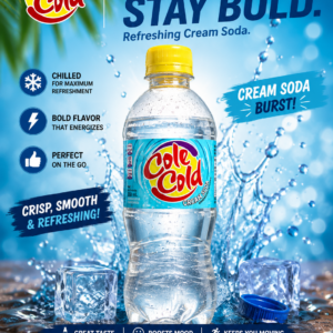 Cole Cold Creame Soda 355ml X 24 Units